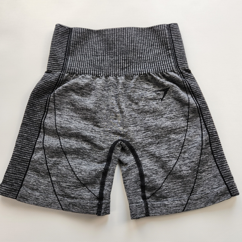 GymShark Womens Gray Athletic Shorts - Picture 2 of 10